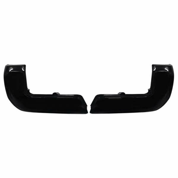 Ecoological DT1002 Matte Black Bumper Overlay without Sensor for 2016-2022 Toyota Tacoma ECO-DT1002